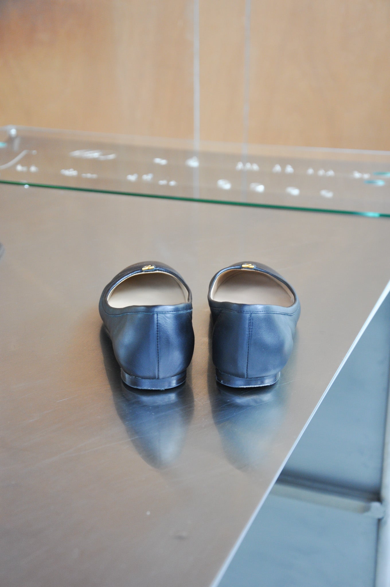 Chloe Marcie Ballerina Flats - Black