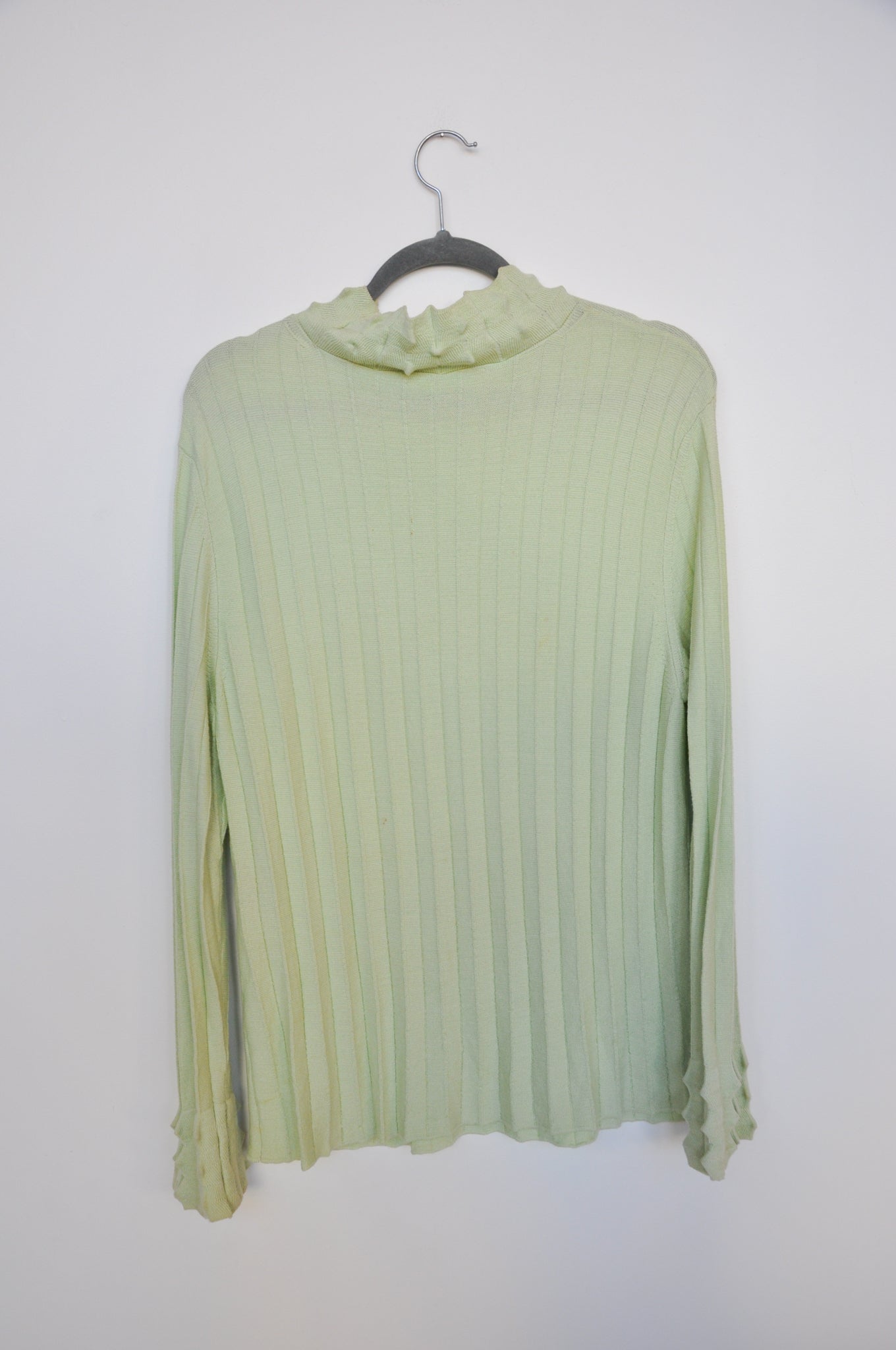 Haaat Issey Miyake Top - pastel green