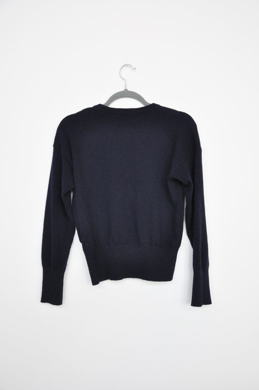 Uniqlo Cashmere Jumper - navy