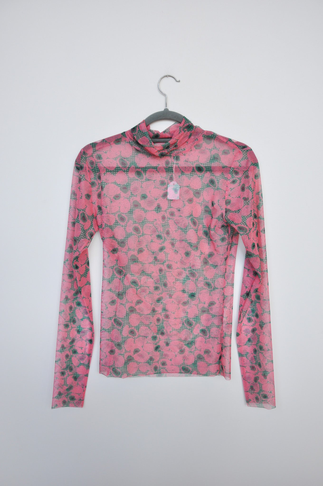 Henrik Vibskov Mesh Longsleeve - Pink/Green
