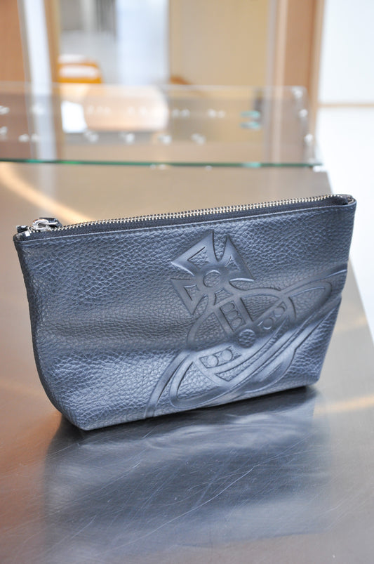 Vivienne Westwood Pouch - Black Leather