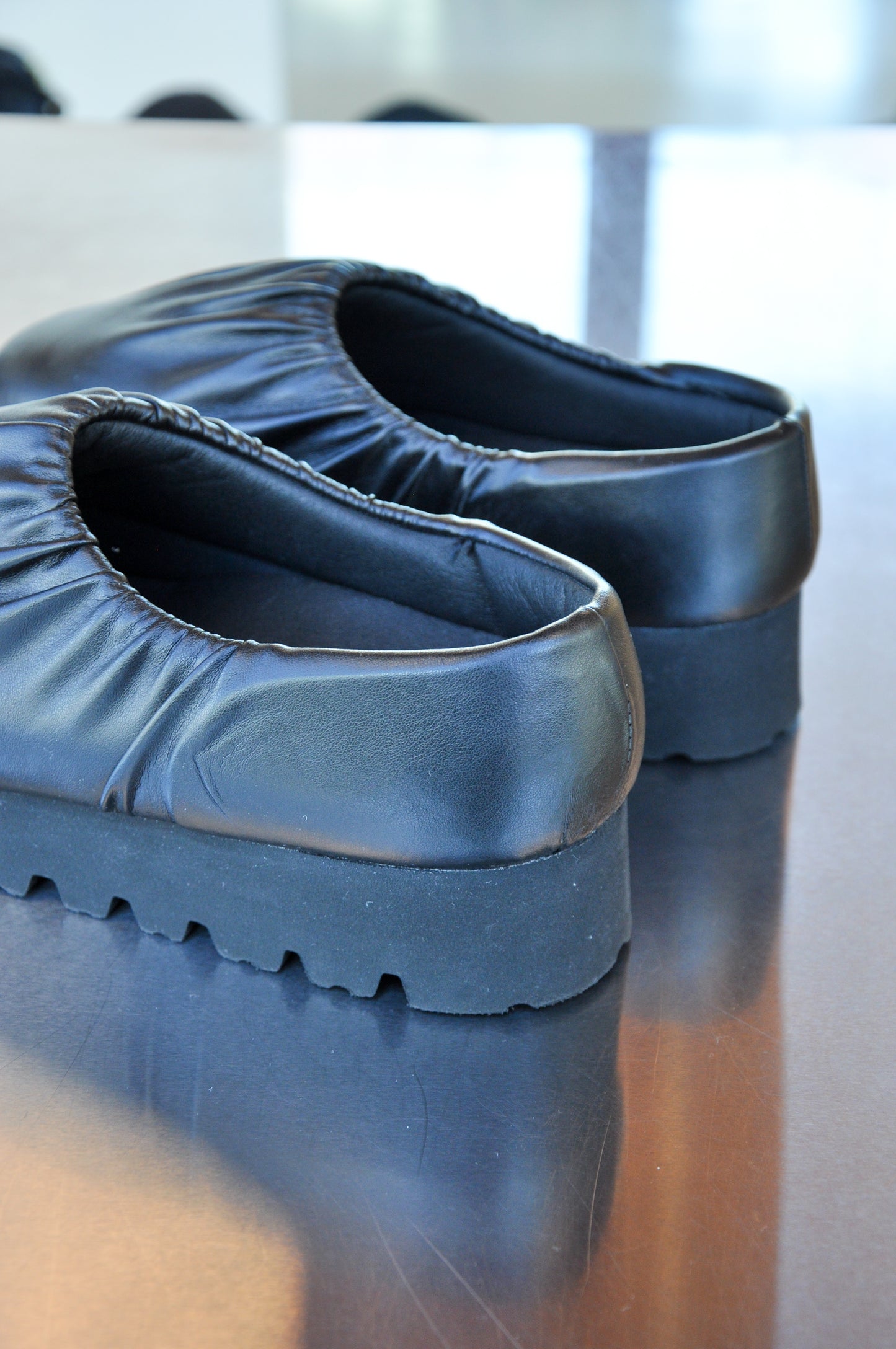 YUME YUME Black Truck Slide Slip-On - black