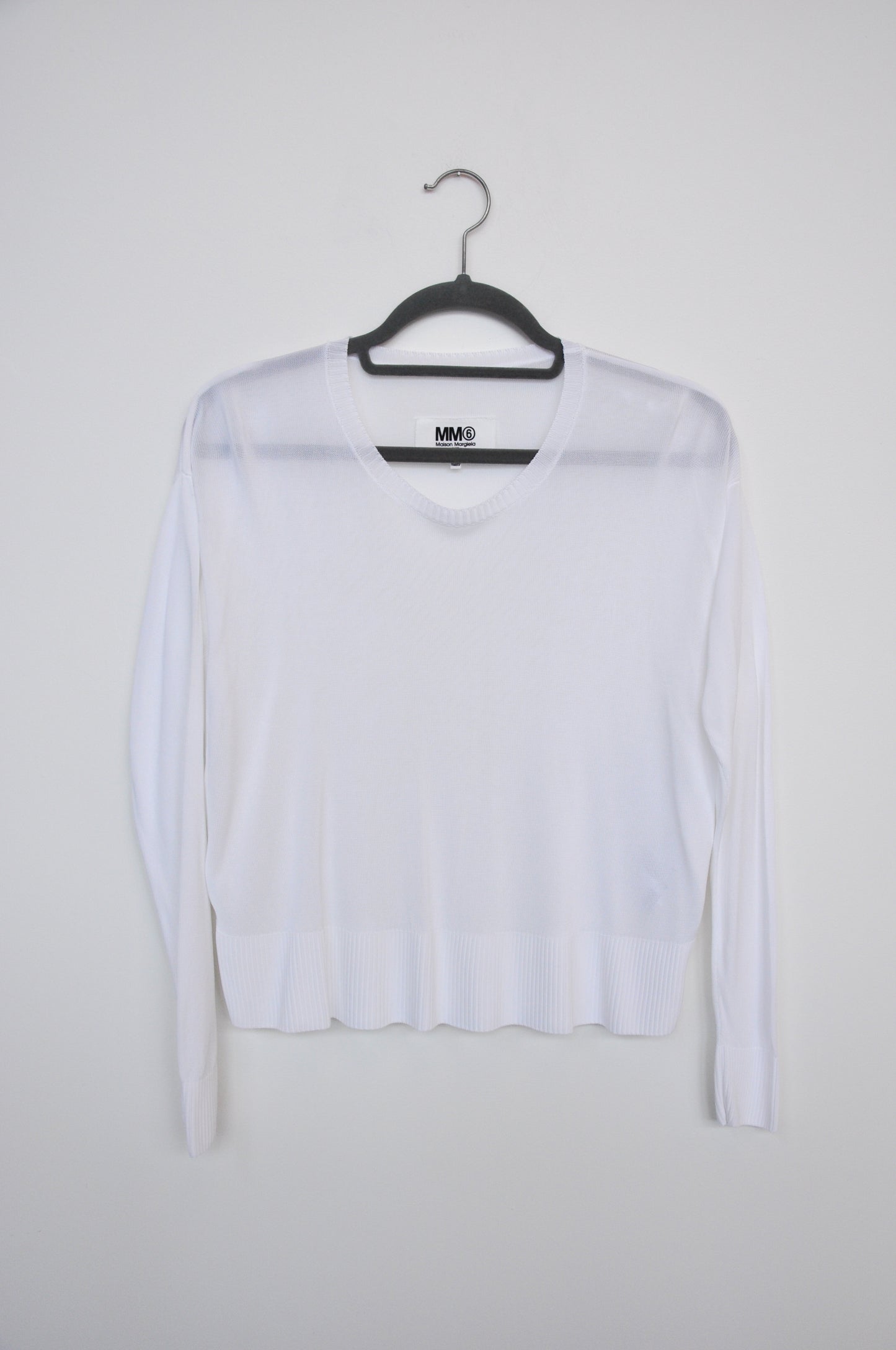 Maison Margiela Knit Top - white