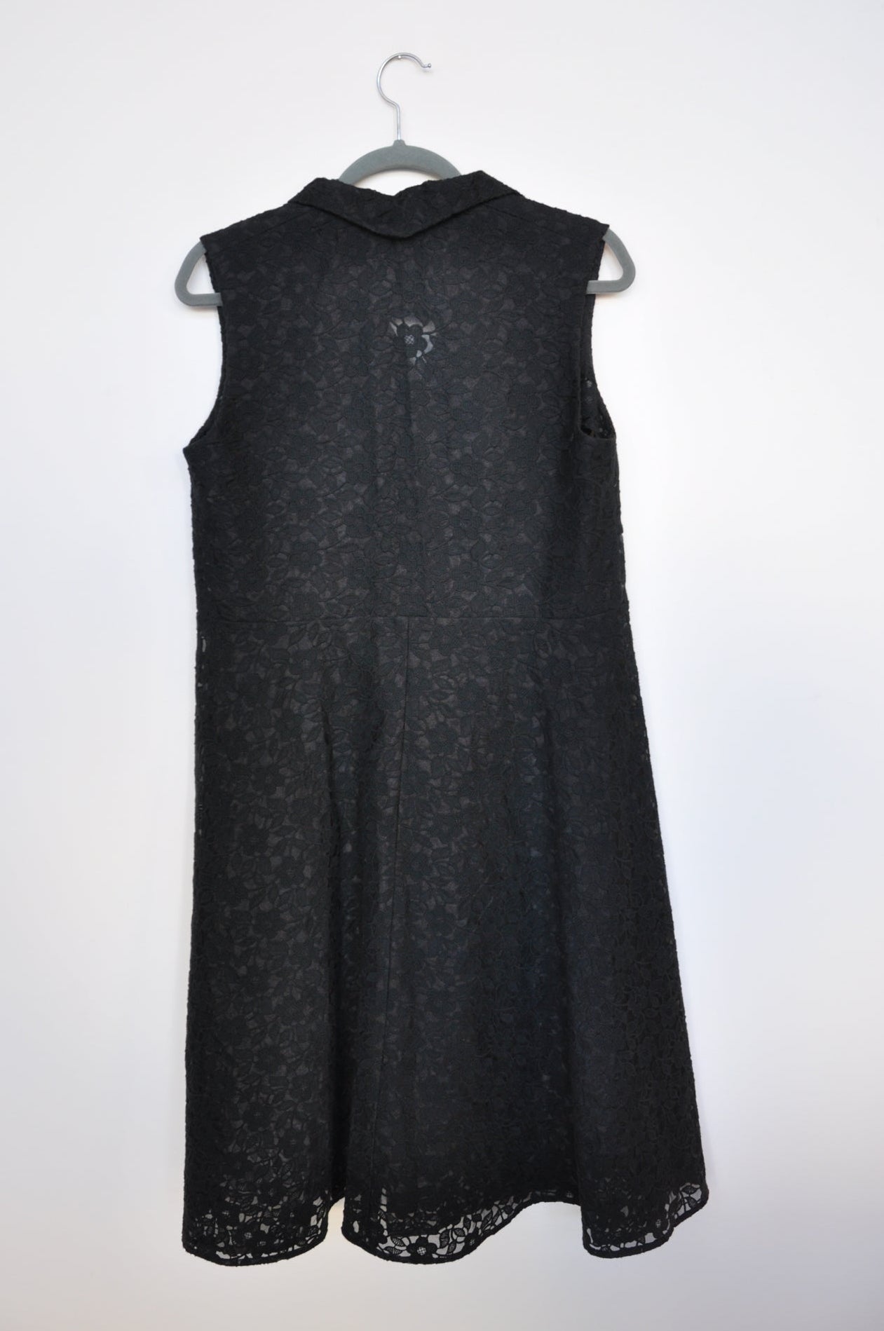 Zambesi Crochet Lace Dress - black