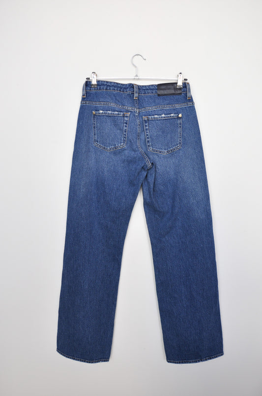 7 for all Mankind Low-Rise Jeans - Indigo