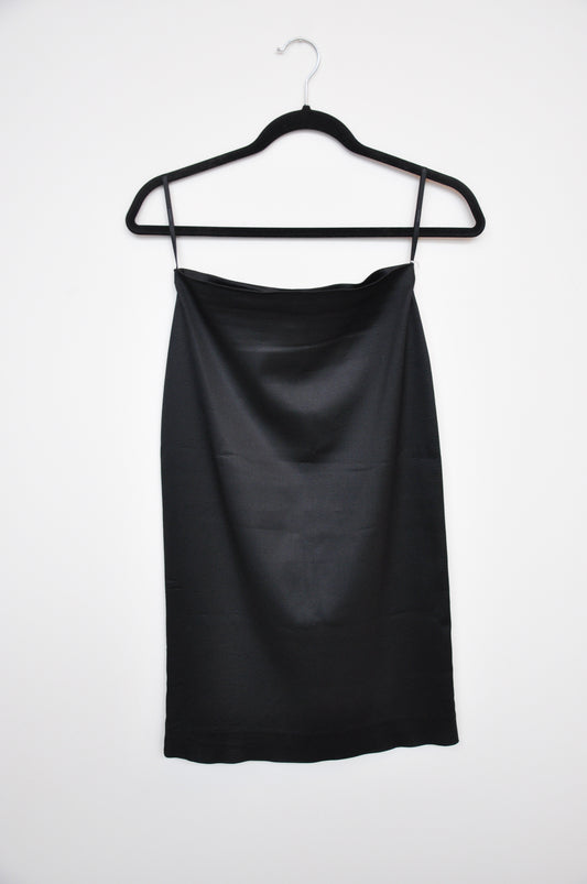 Zambesi Stretch Crimp Pencil Skirt - Black