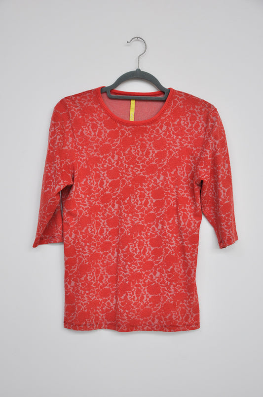 Taylor Groves Top - Pink Brocade