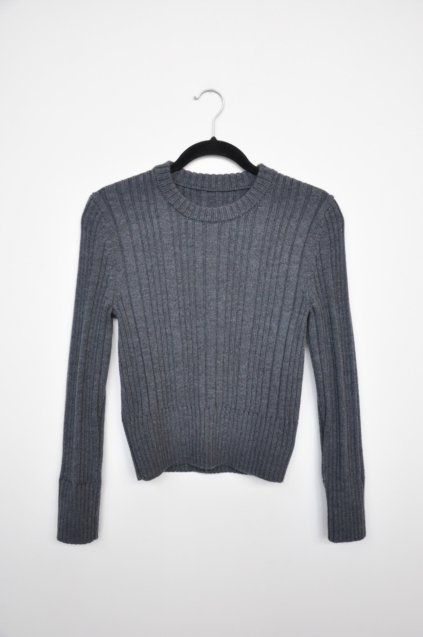 James Bush Striped Sweater - Grey