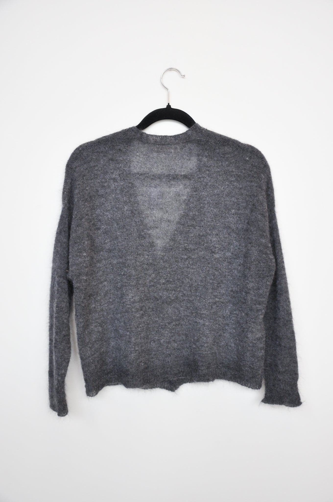 Francie Mohair Cardigan - Grey