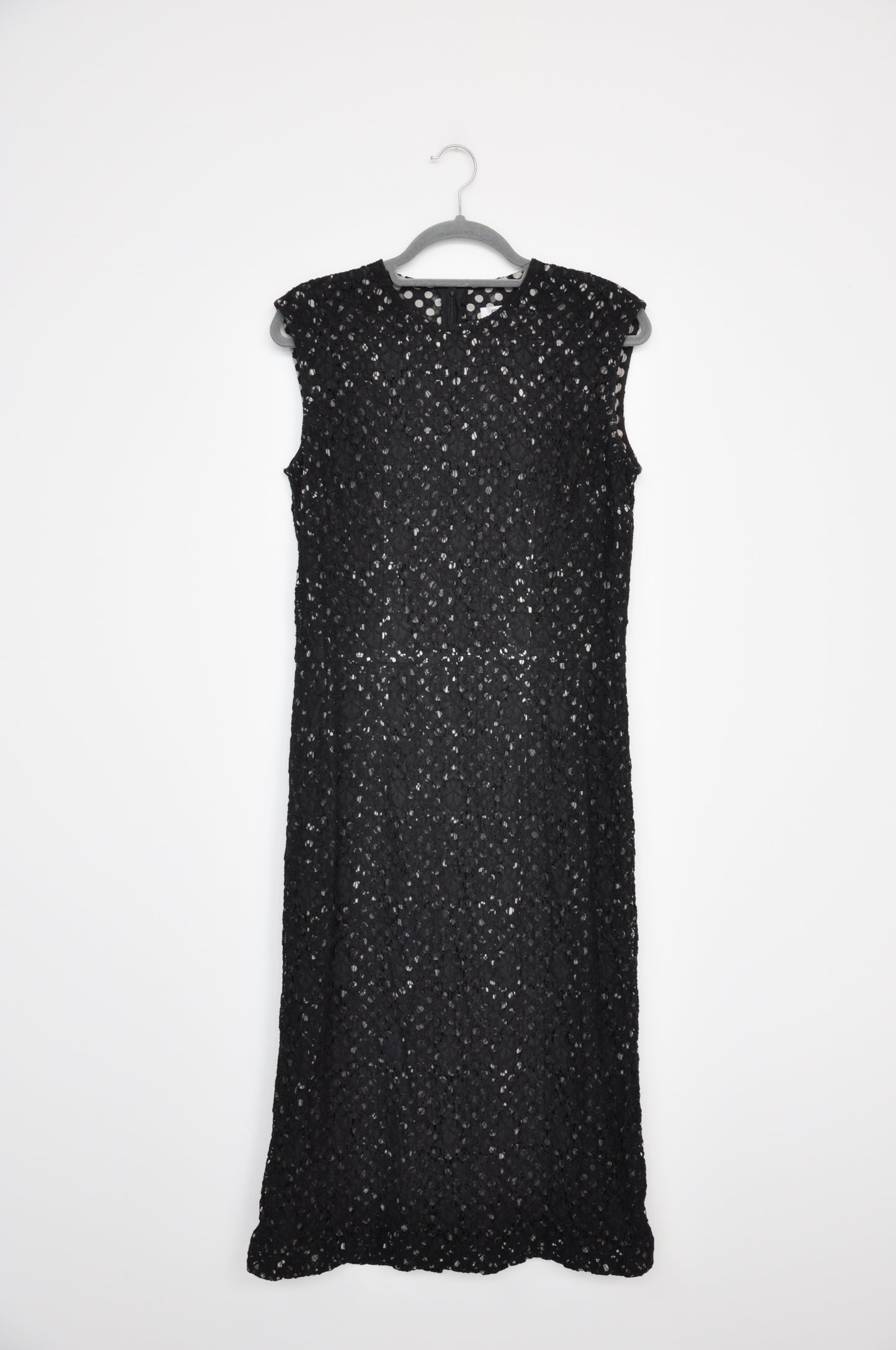 Comme Des Garçons Mid-Length Dress - black/white