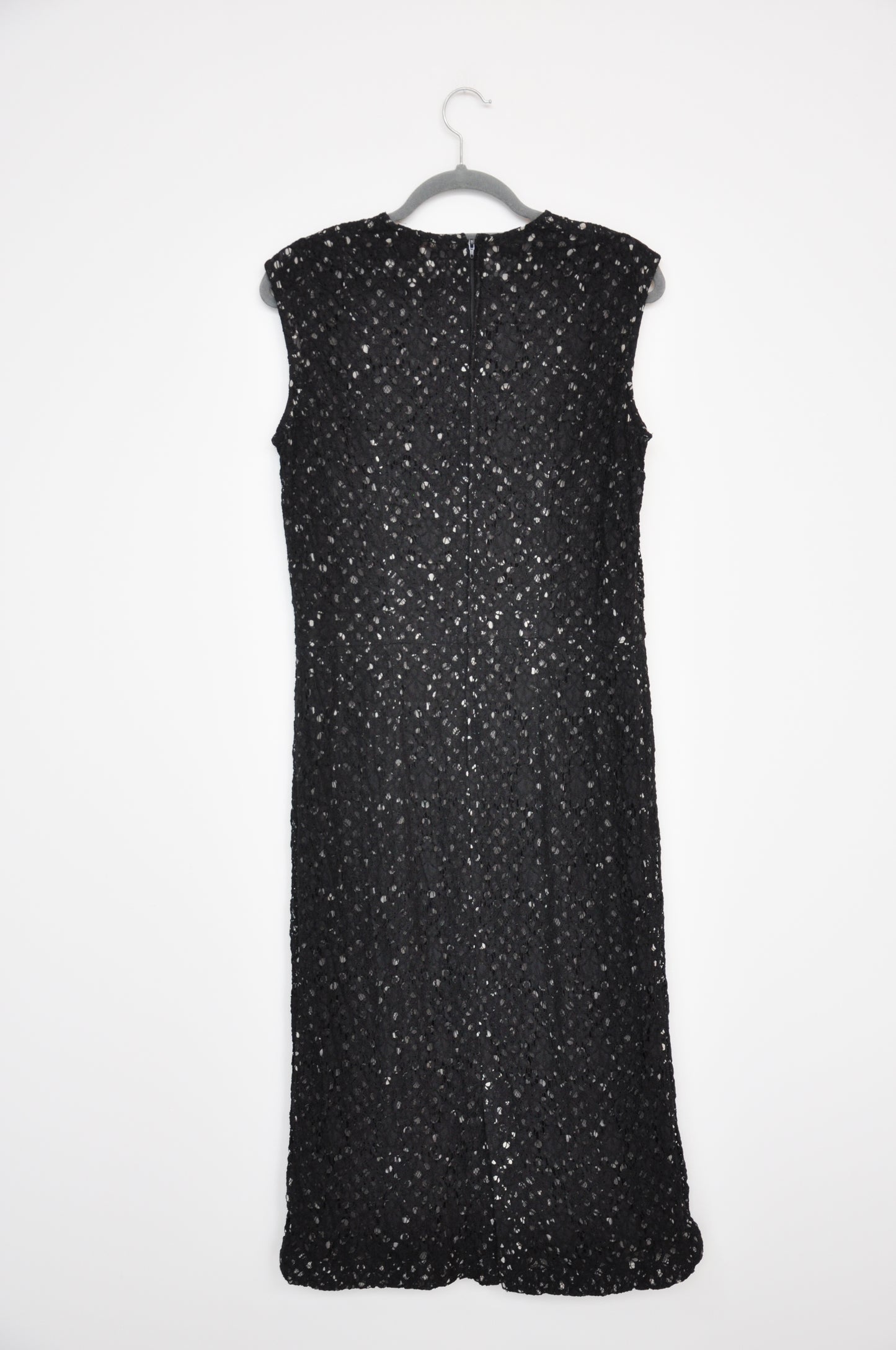 Comme Des Garçons Mid-Length Dress - black/white