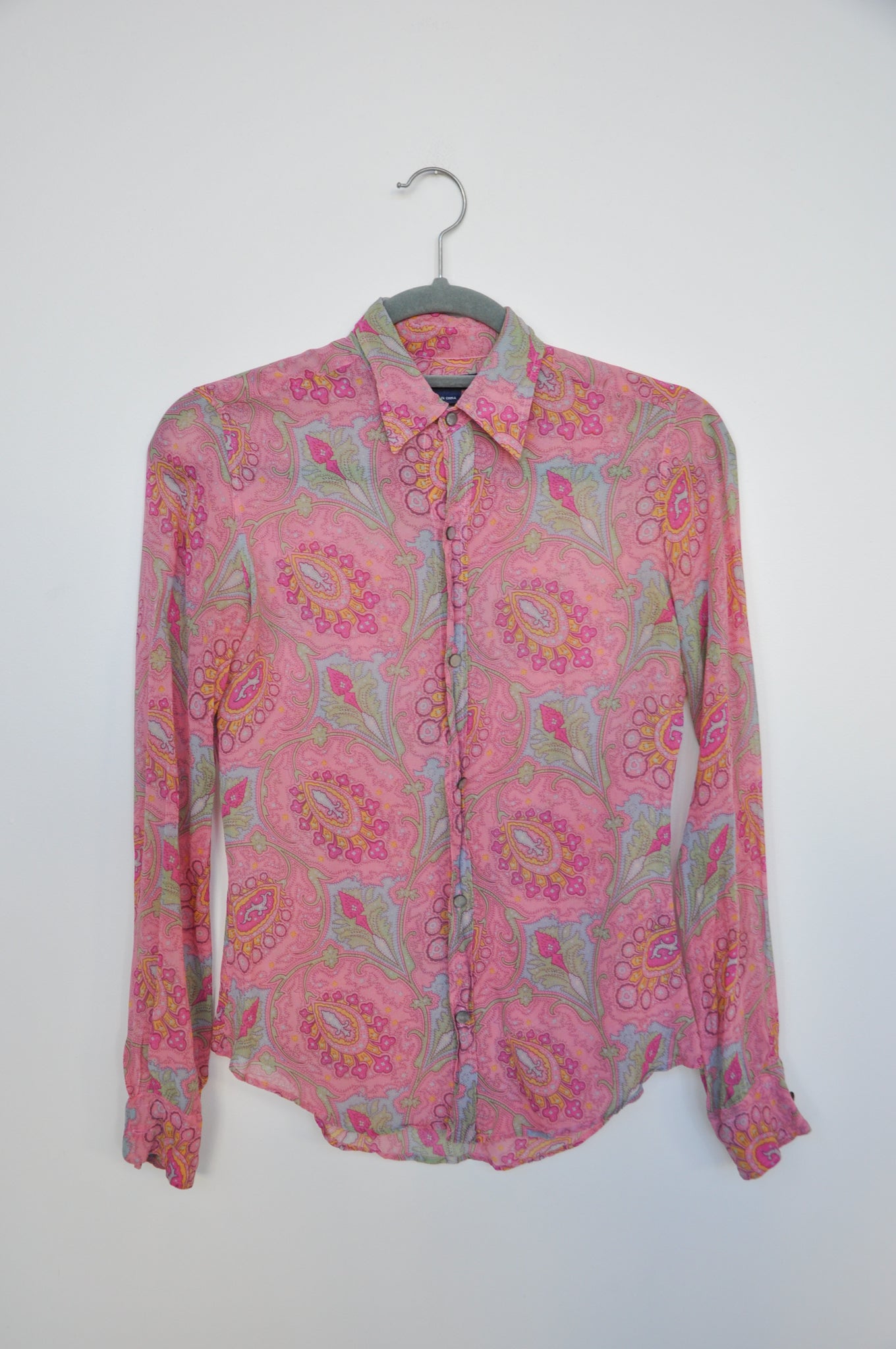 Ralph Lauren Paisley Shirt - pink/green/blue/yellow