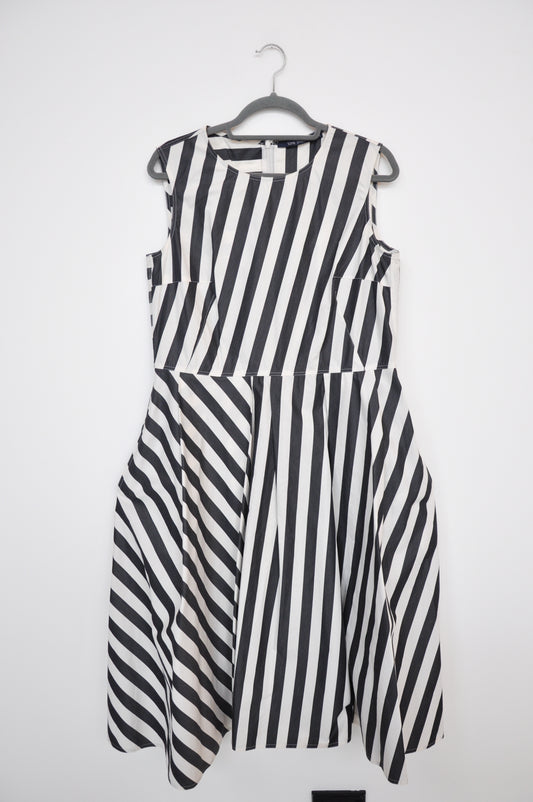 Sofia D’Hoore Stripe Dress - black/white