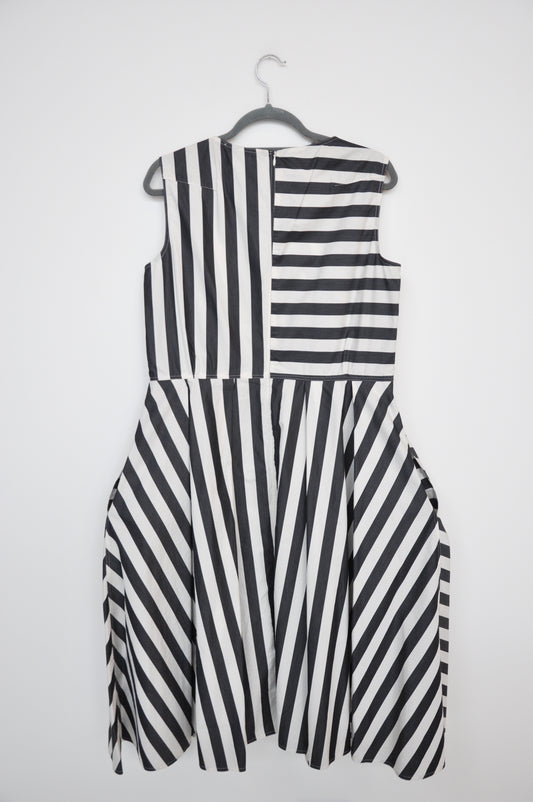 Sofia D’Hoore Stripe Dress - black/white