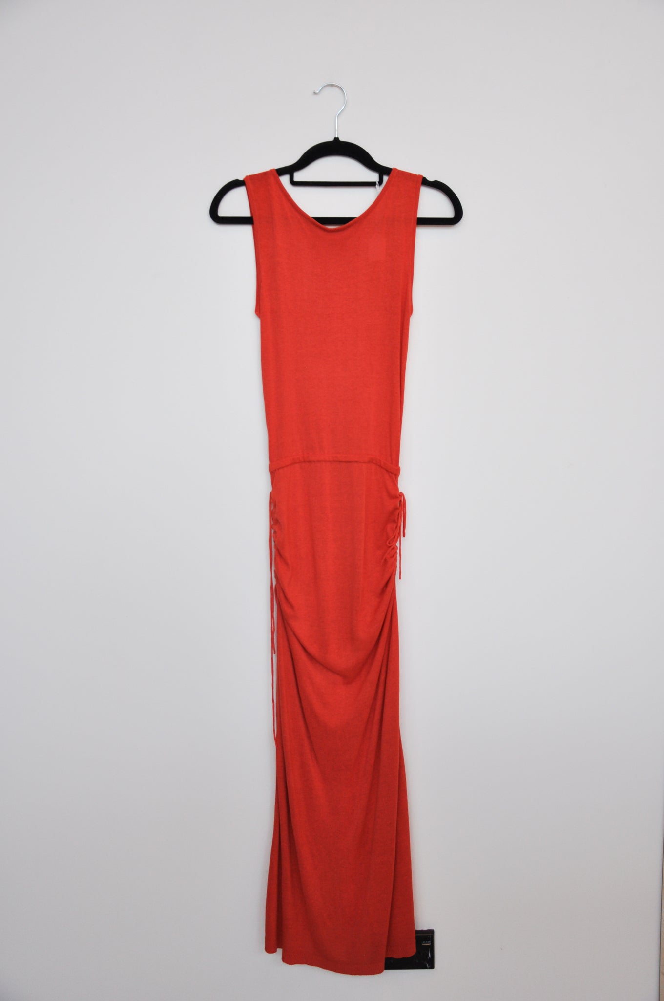 WIXII Knitted Silk Dress - Orange