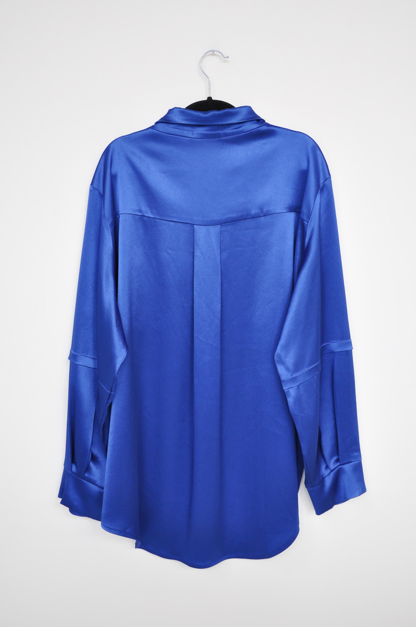 Jpalm Satin Shirt - Colbalt Blue