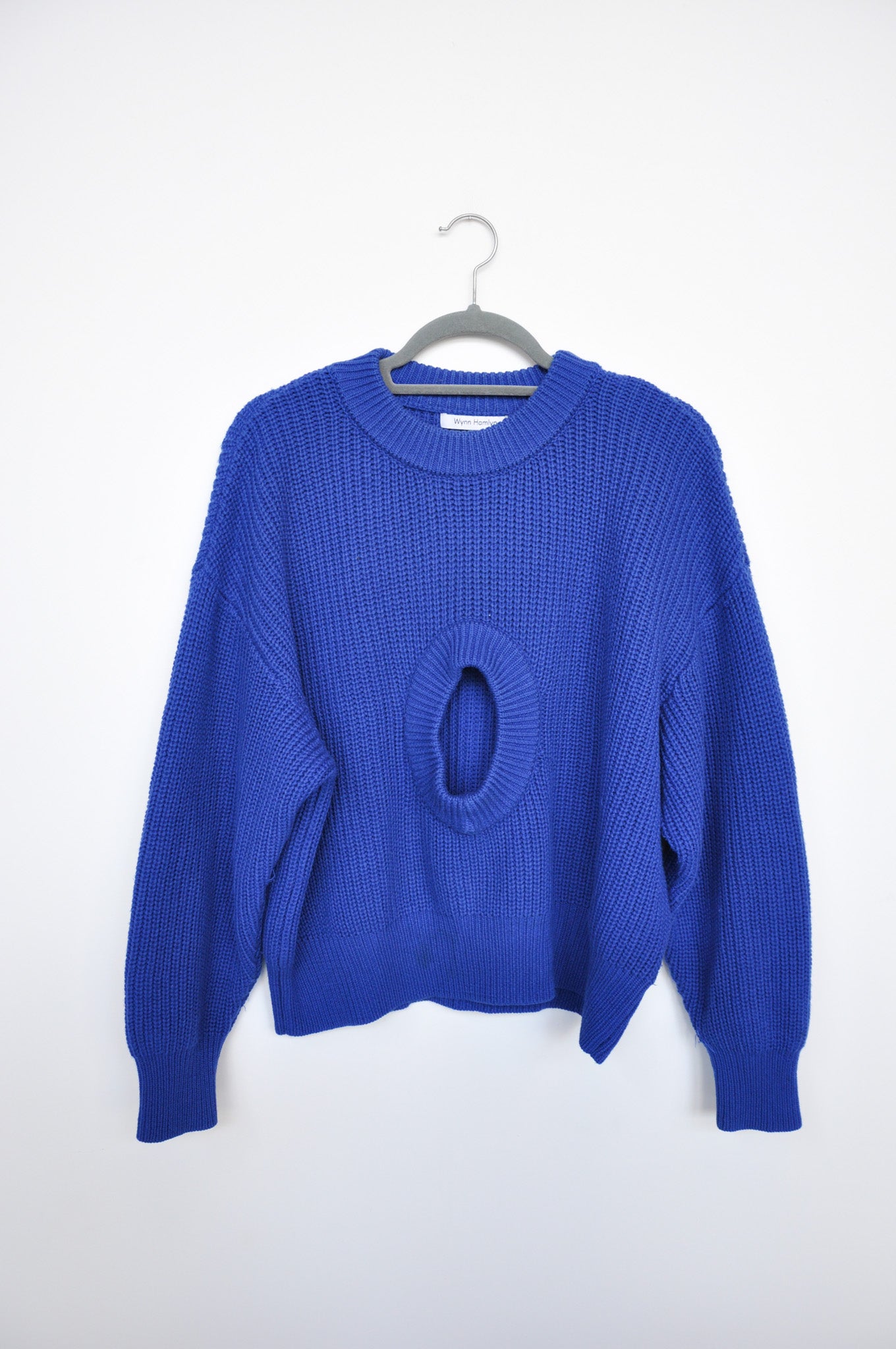 Wynn Hamlyn Loop Jumper + Scarf - Colbalt