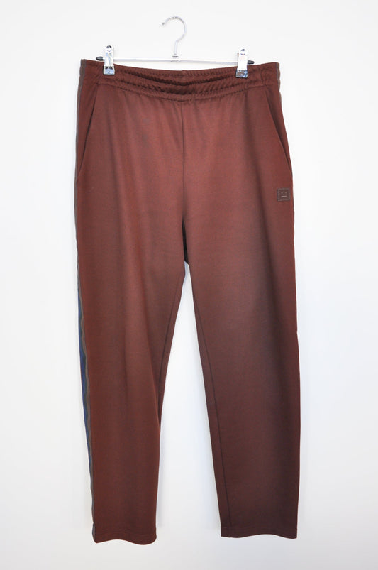 Acne Studios Track Pants - brown/blue/black