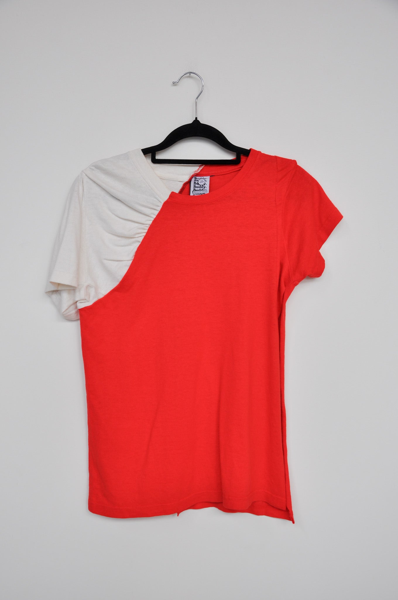 Emma Jing X Buddy tee - Tomato/Off-White