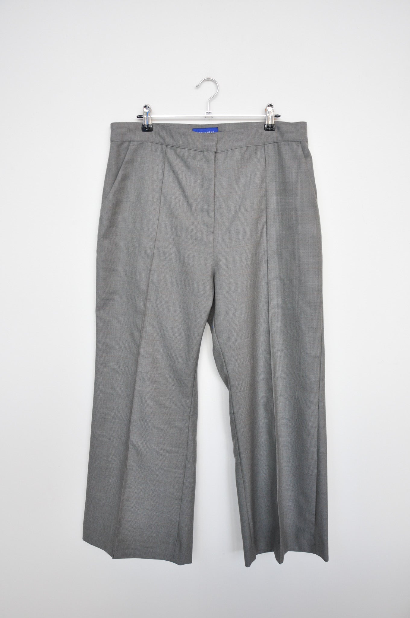 Permanent Vacation Trousers - Grey Tartan