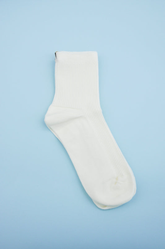 Short Everyday Sock in Cream