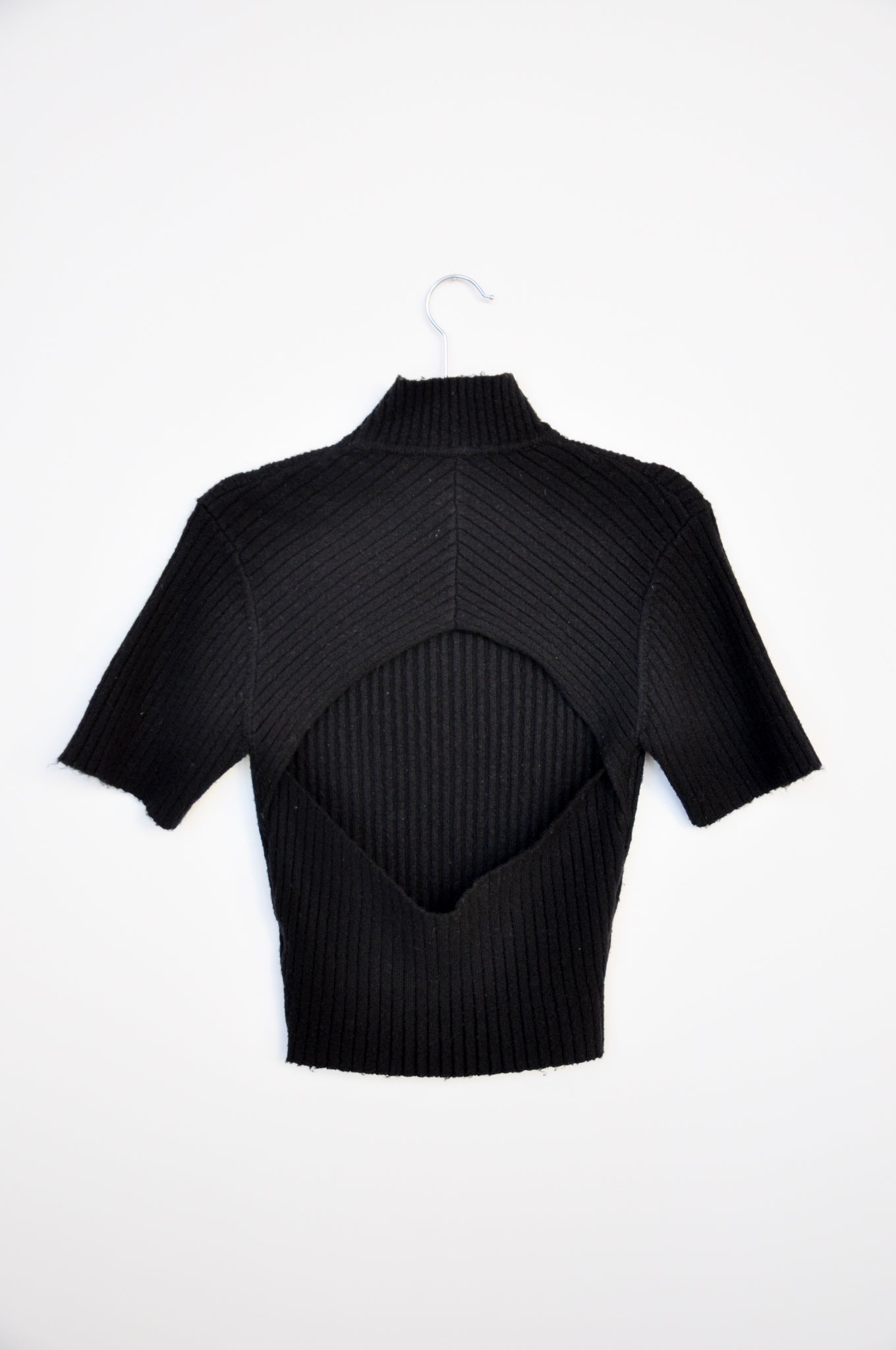 Staud Ribbed Knit -black