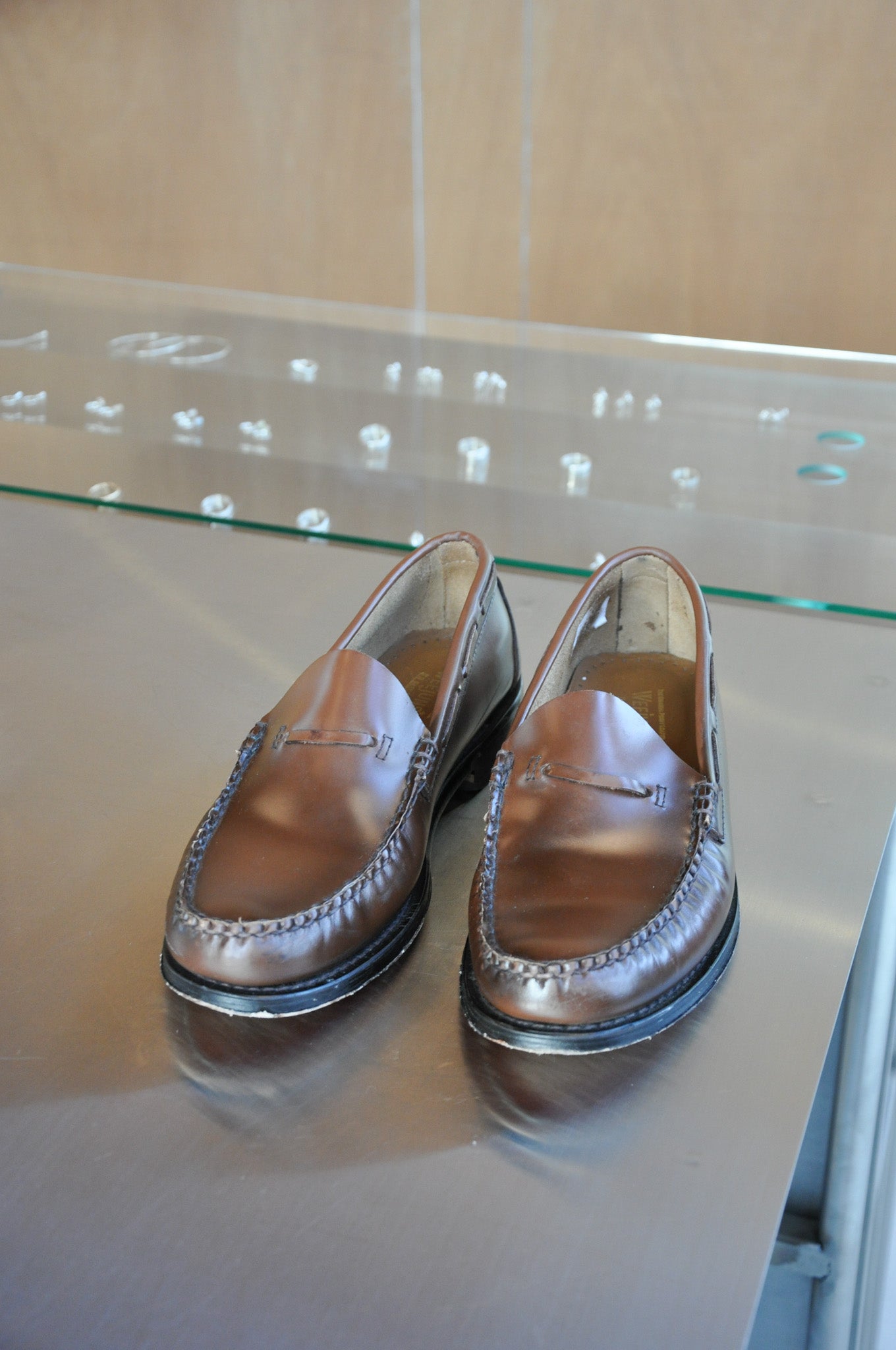 G.H. Bass Weejuns Penny Loafers - Brown