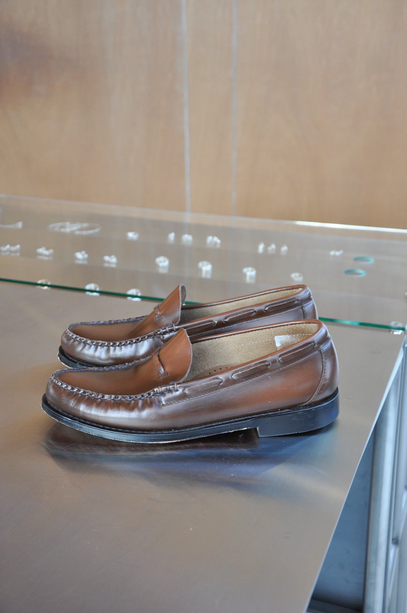 G.H. Bass Weejuns Penny Loafers - Brown