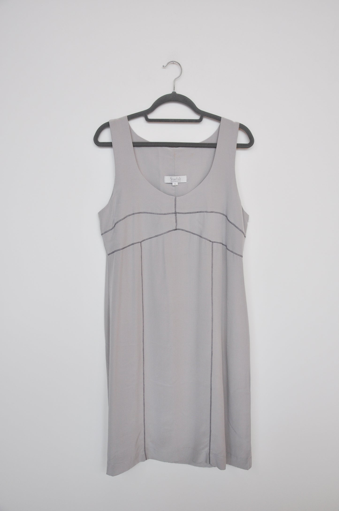 Starfish Silk Slip - grey