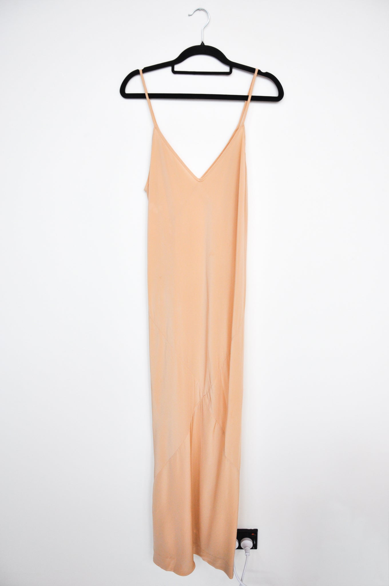 Miss Crab Slip Dress - dusty pink