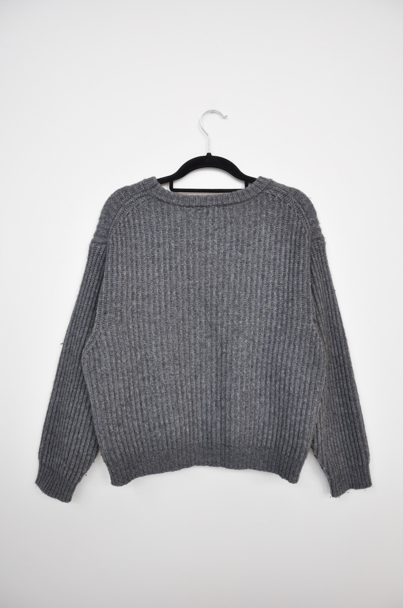 ACNE Studios Cropped Jumper - Grey