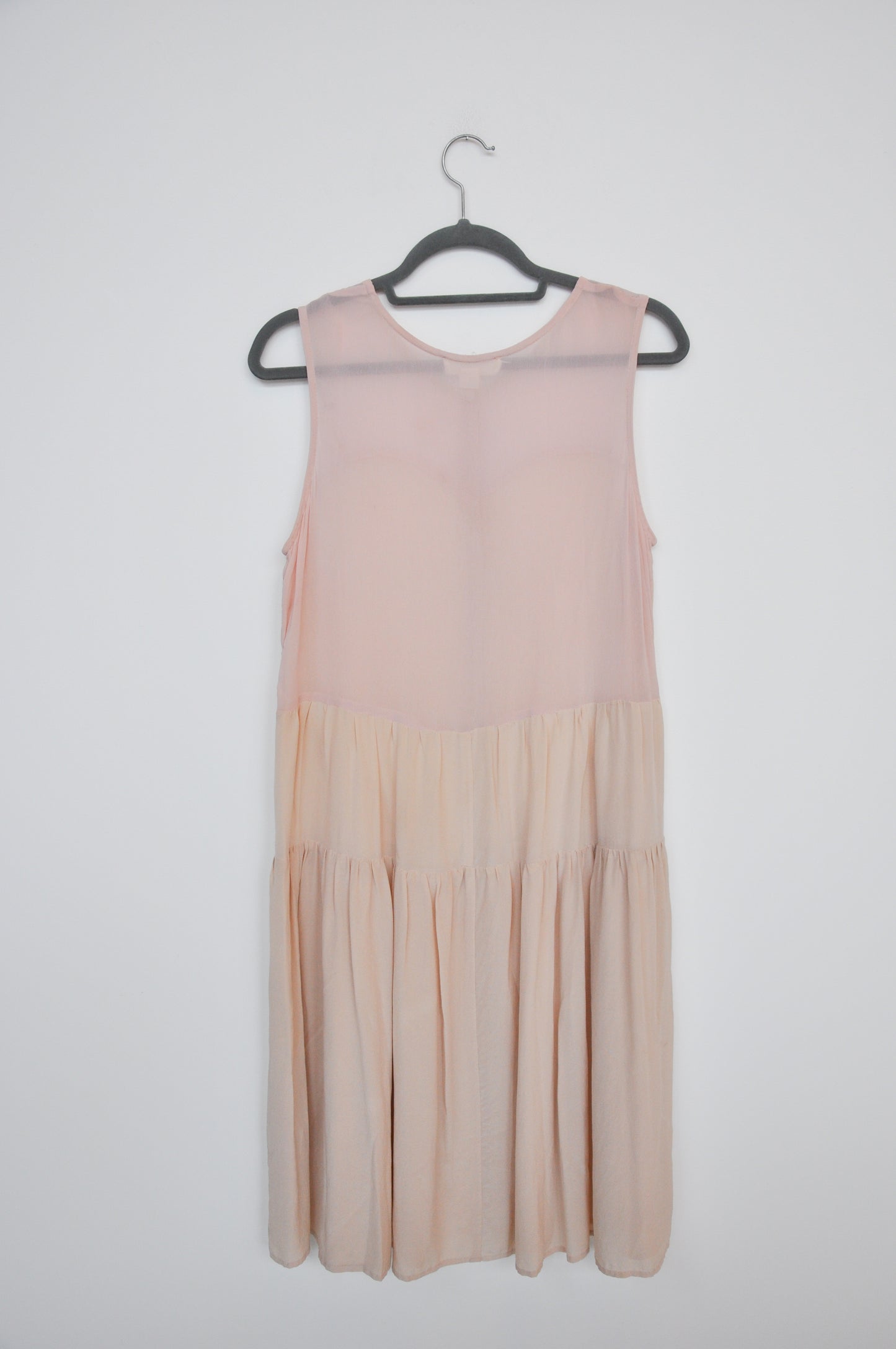 Chope Silk Dress - multi pink