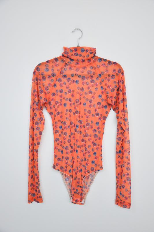 Company Of Strangers Mesh One Piece - multi orange