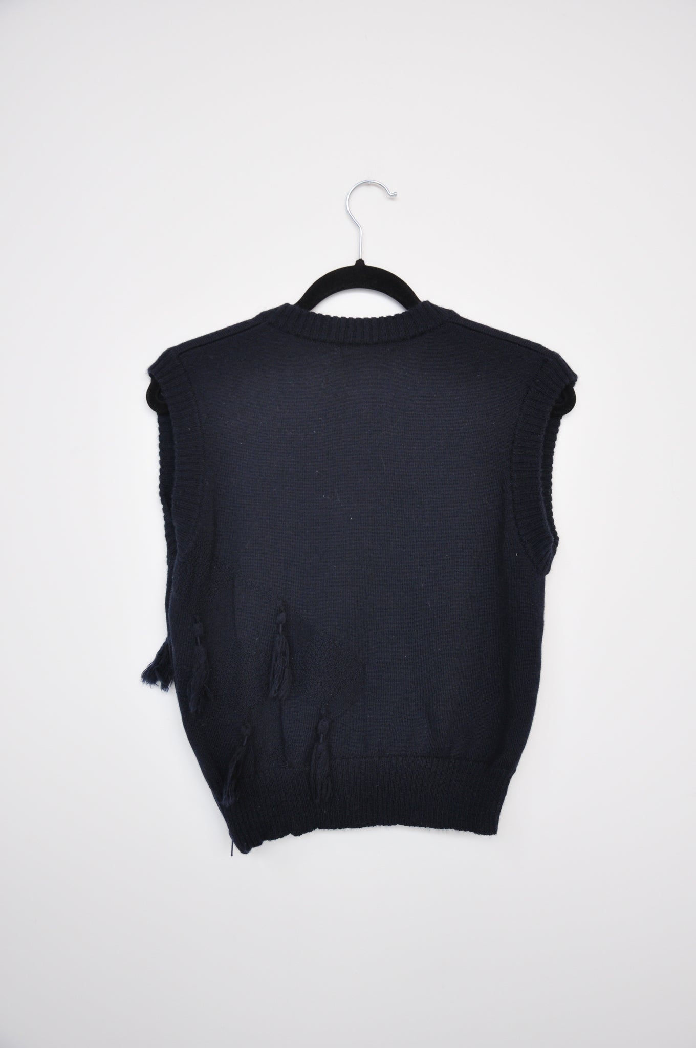 Wynn Hamlyn Knit Vest - navy