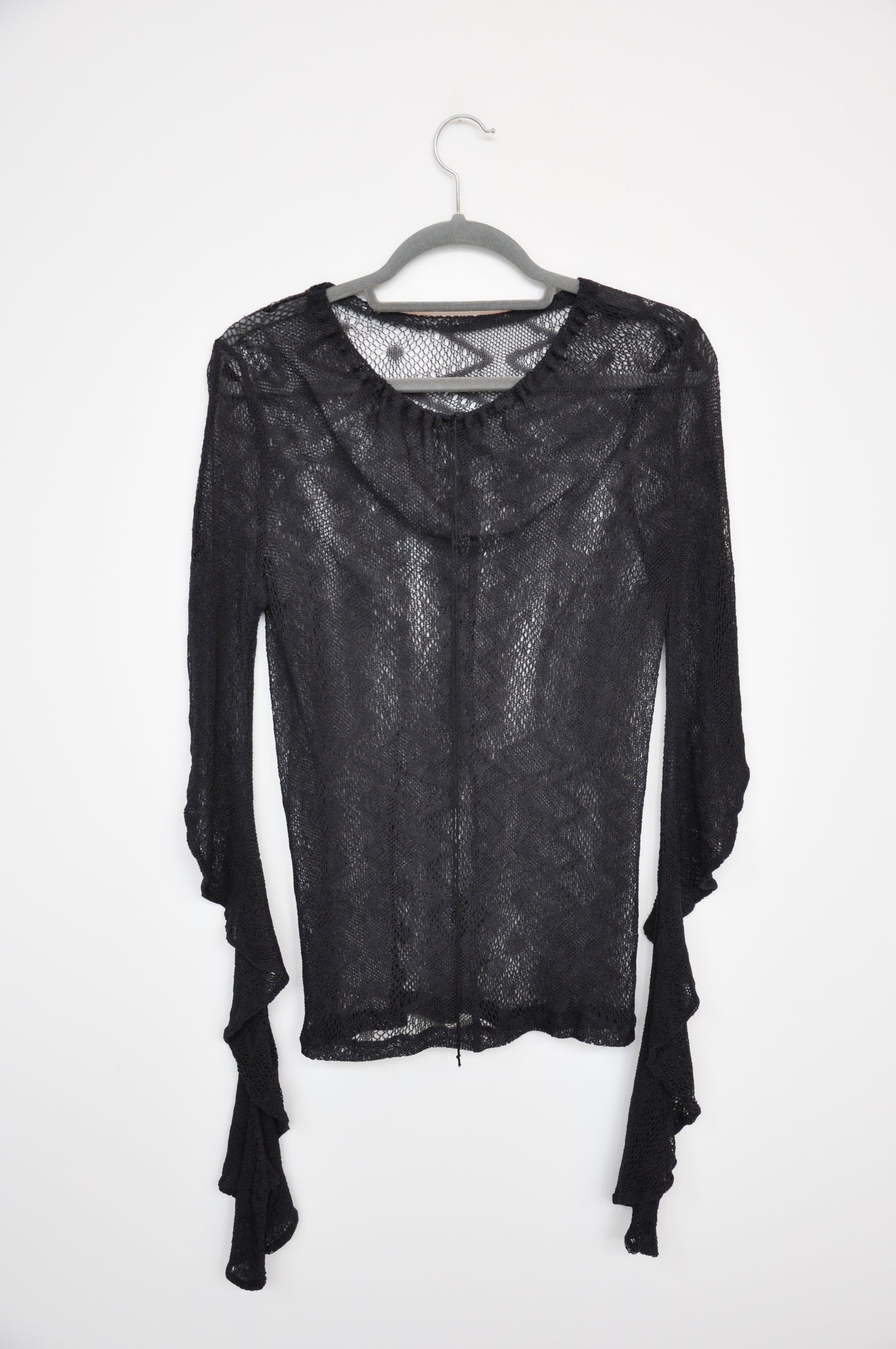 Zambesi Mesh Long Sleeve - black