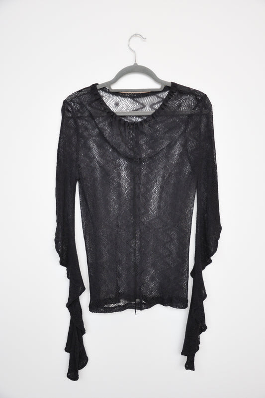Zambesi Mesh Long Sleeve - black