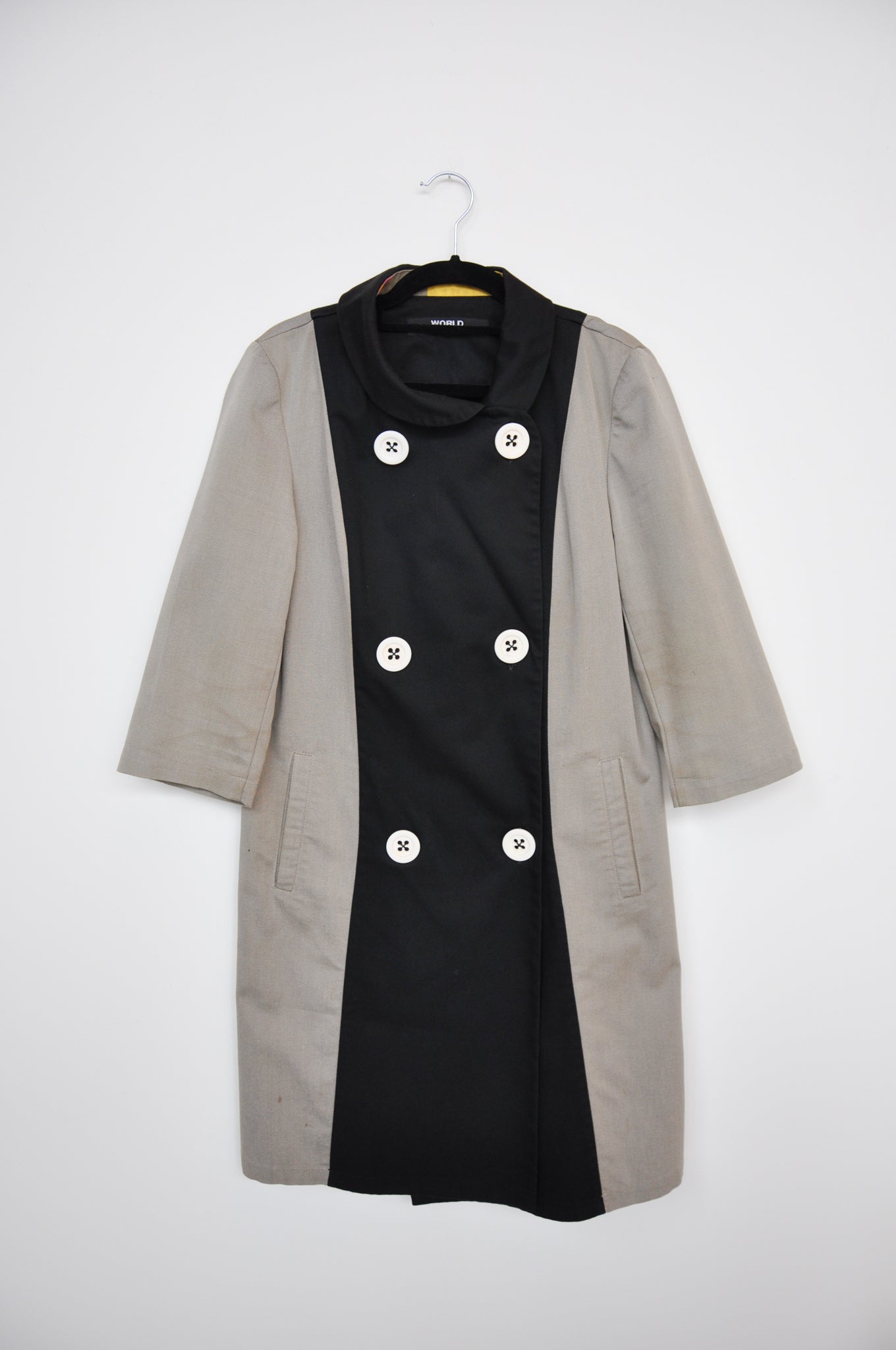 World Tench Coat - black/beige