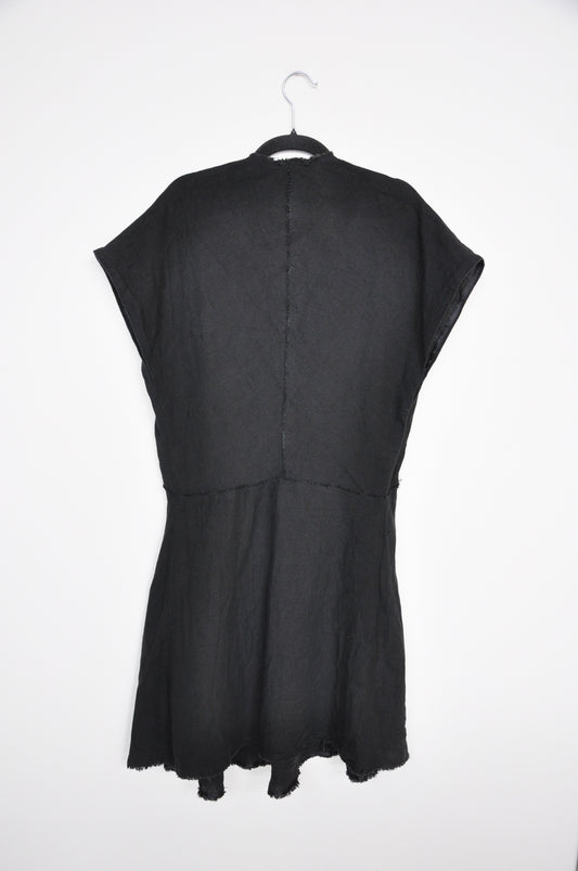 ACNE Studios Linen Mini Dress - Black
