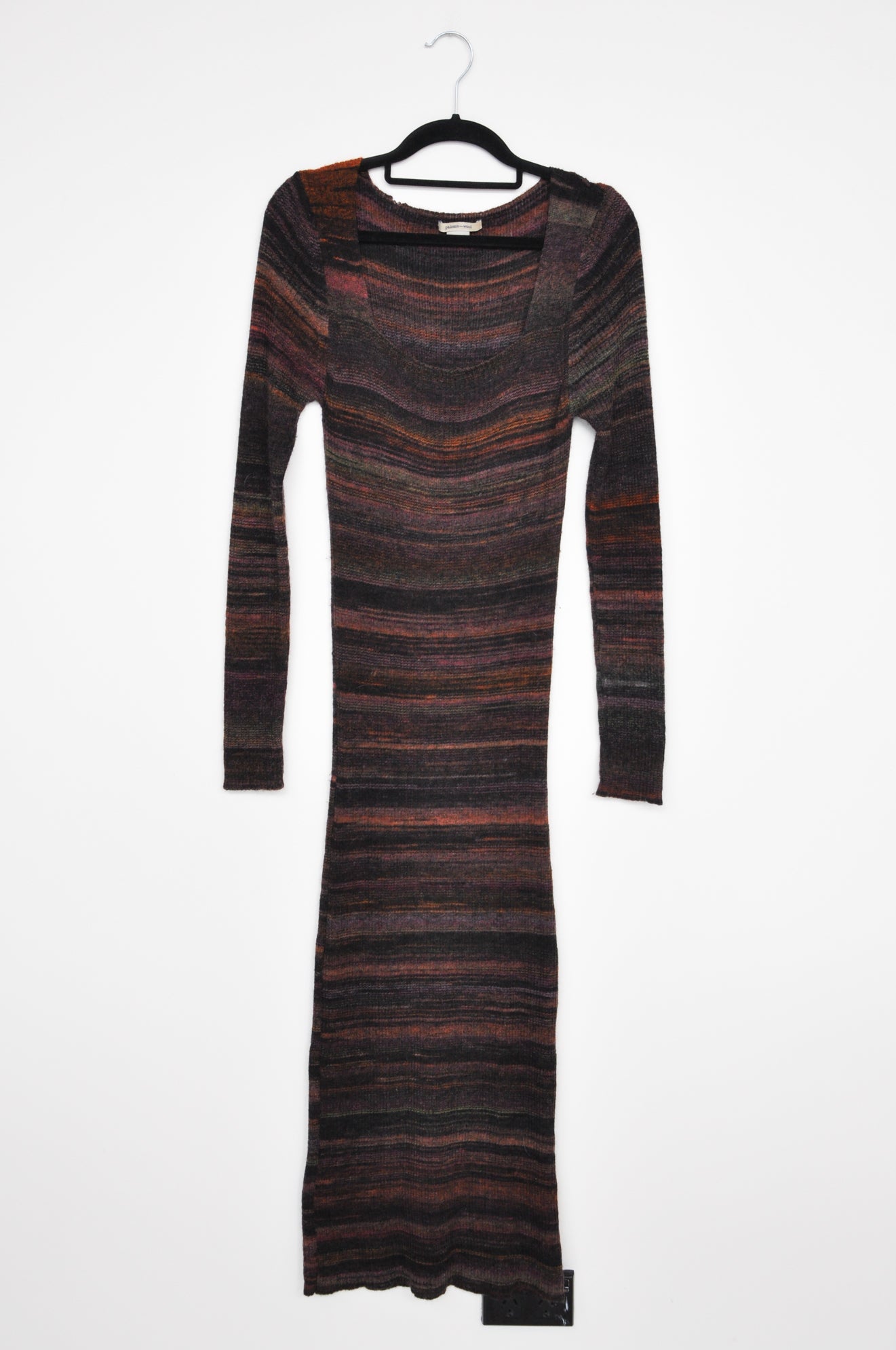 Paloma Wool kntted Maxi Dress - Brown Stripe