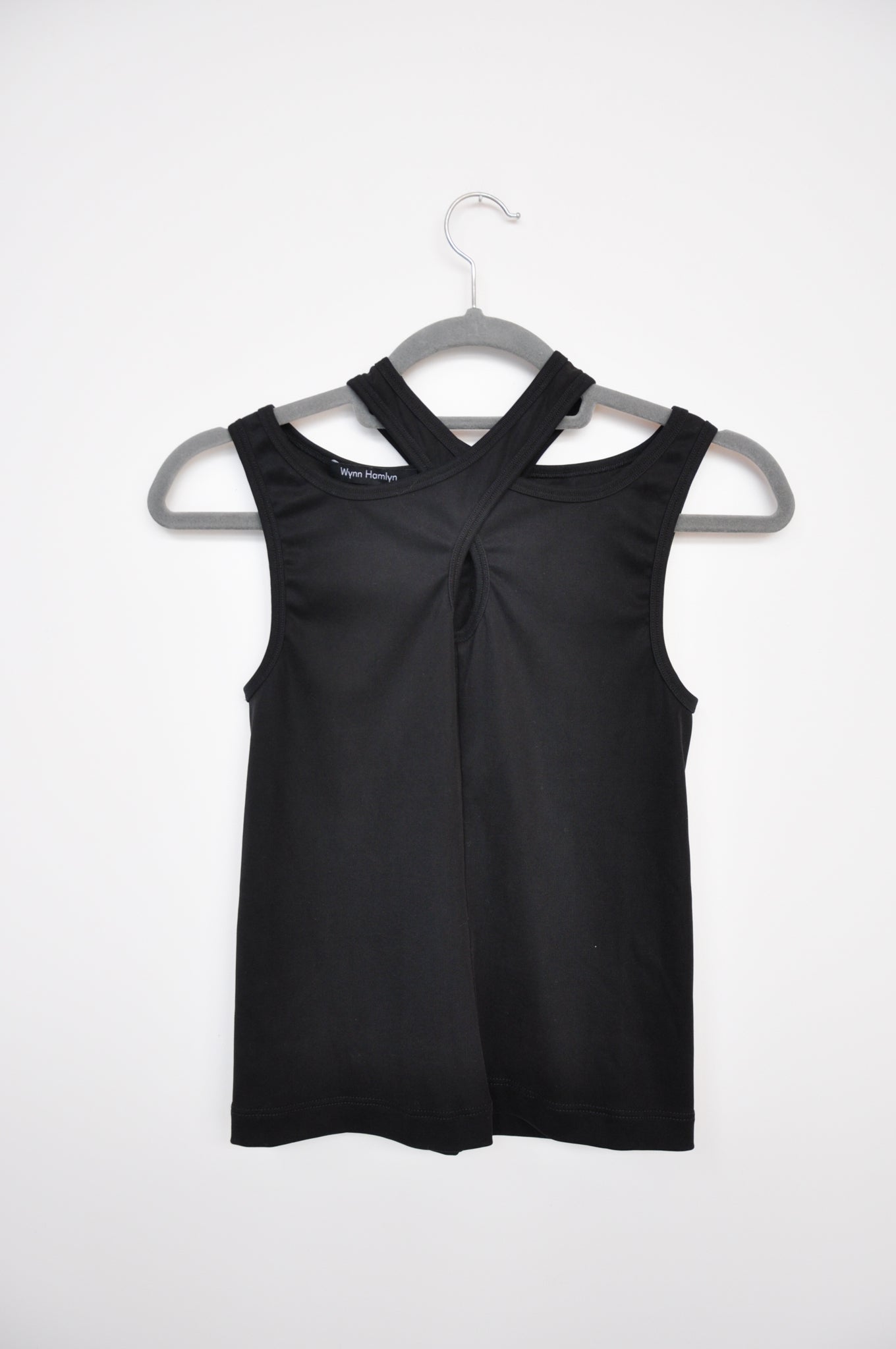 Wynn Hamlyn Asymmetrical Tank Top - black