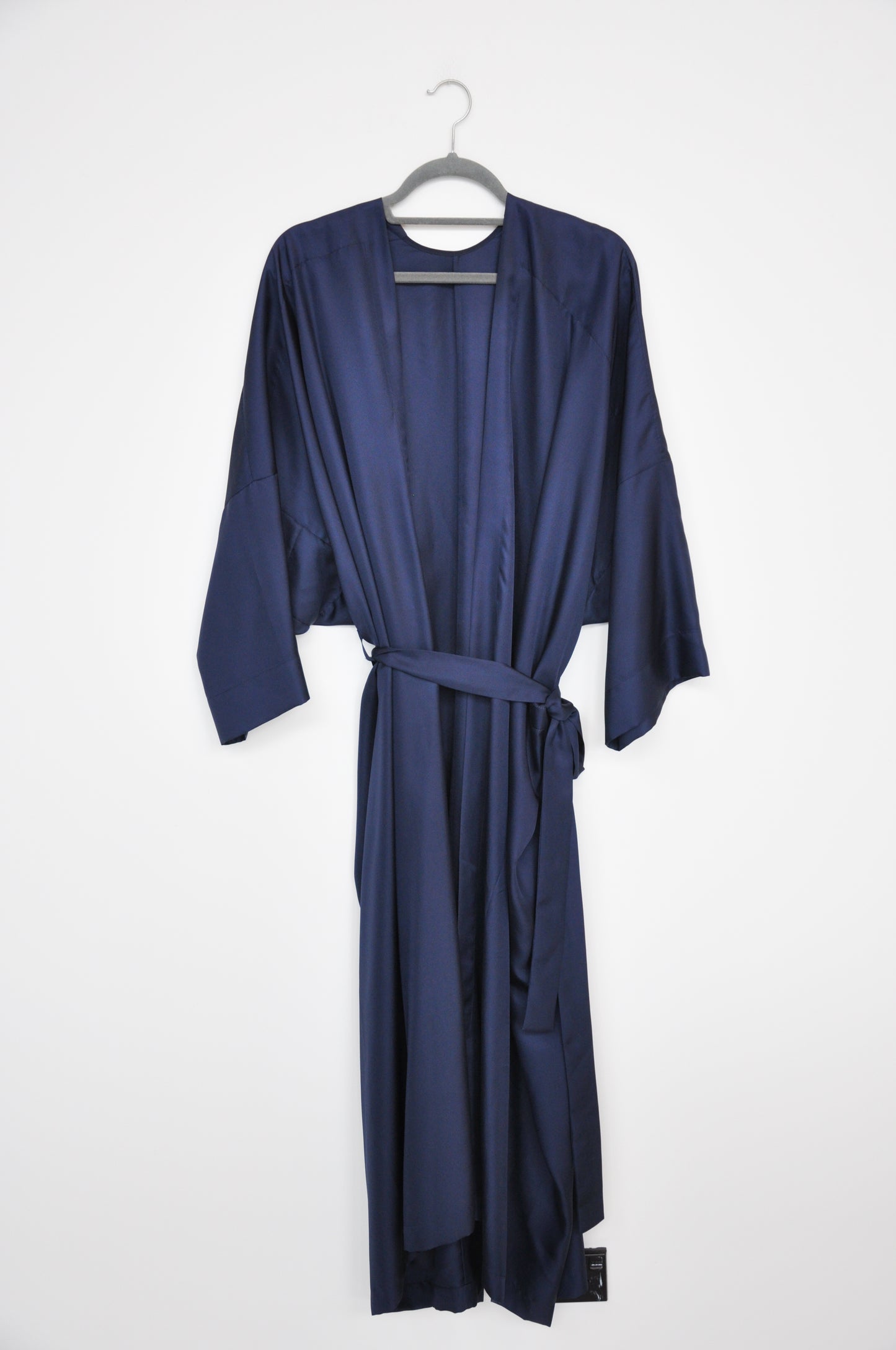 Gloria Silk Robe - blue