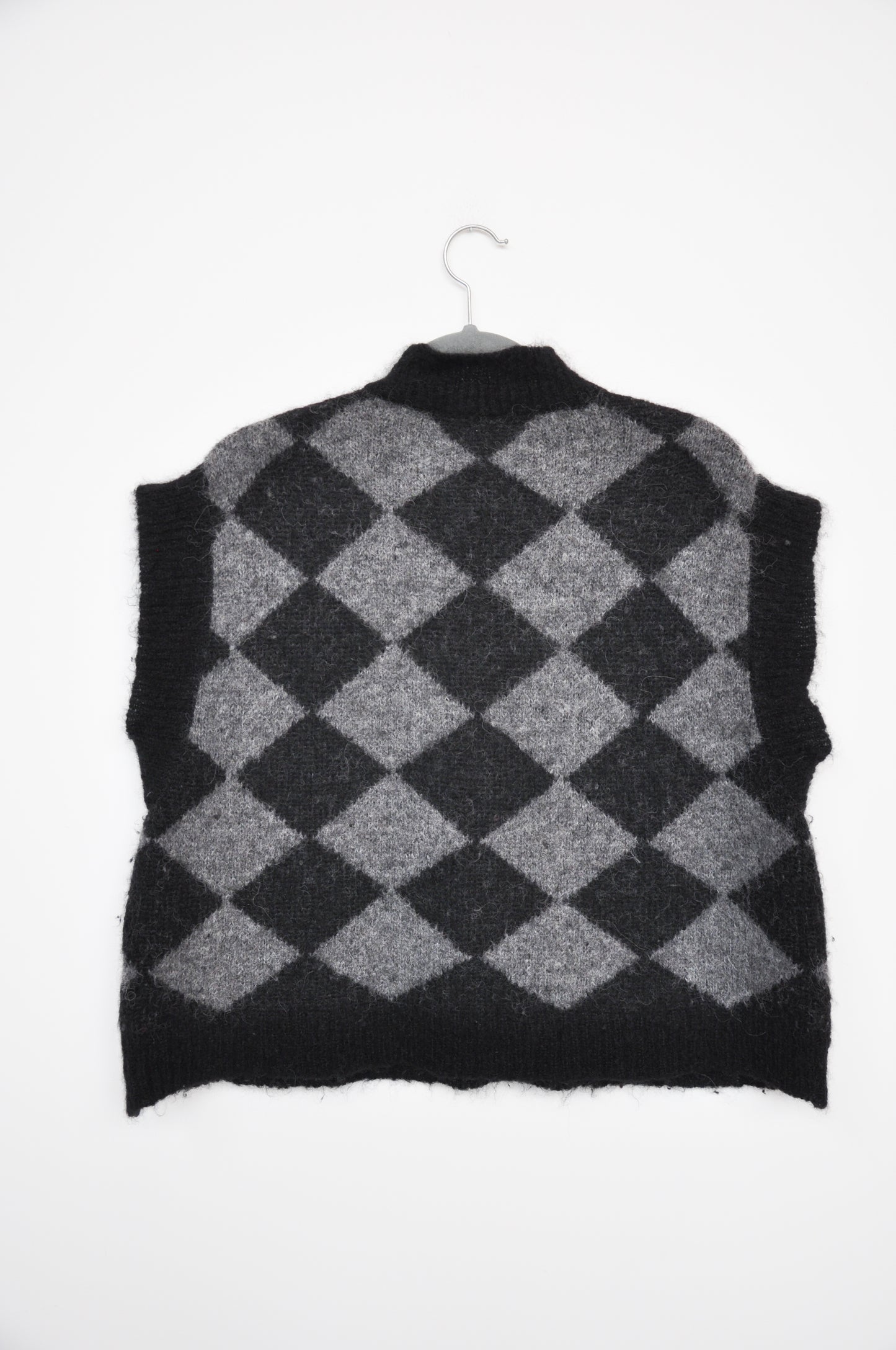 Zambesi Alpaca Vest - black/white