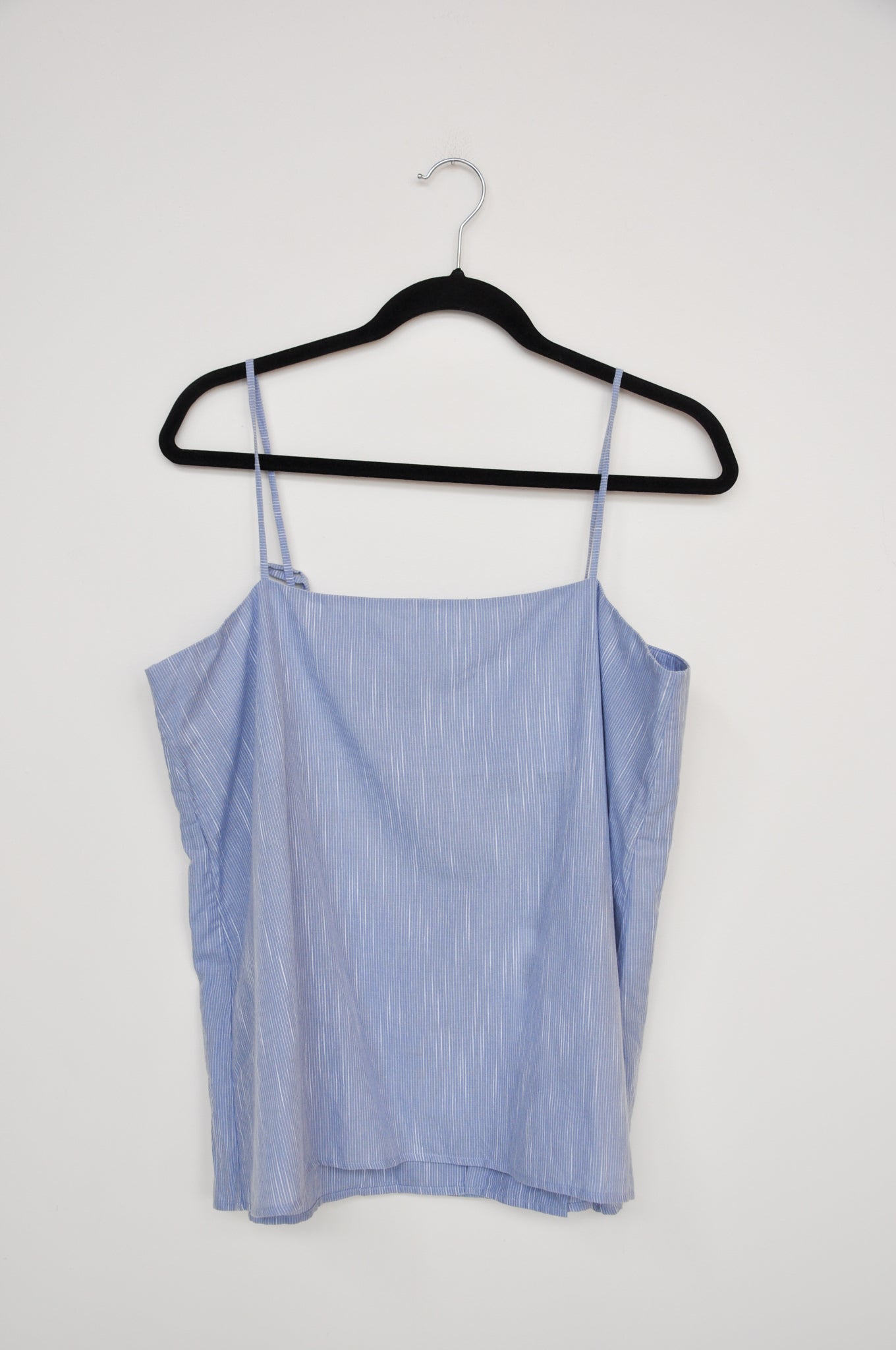 Kowtow Dusk Singlet  - Pale Blue Stripe