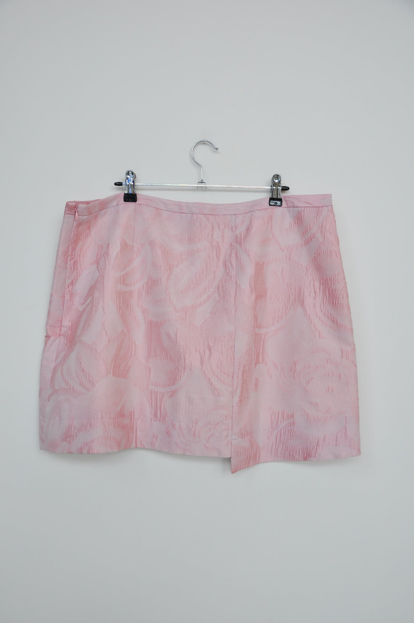 Ganni Tie Wrap Mini Skirt - Pink