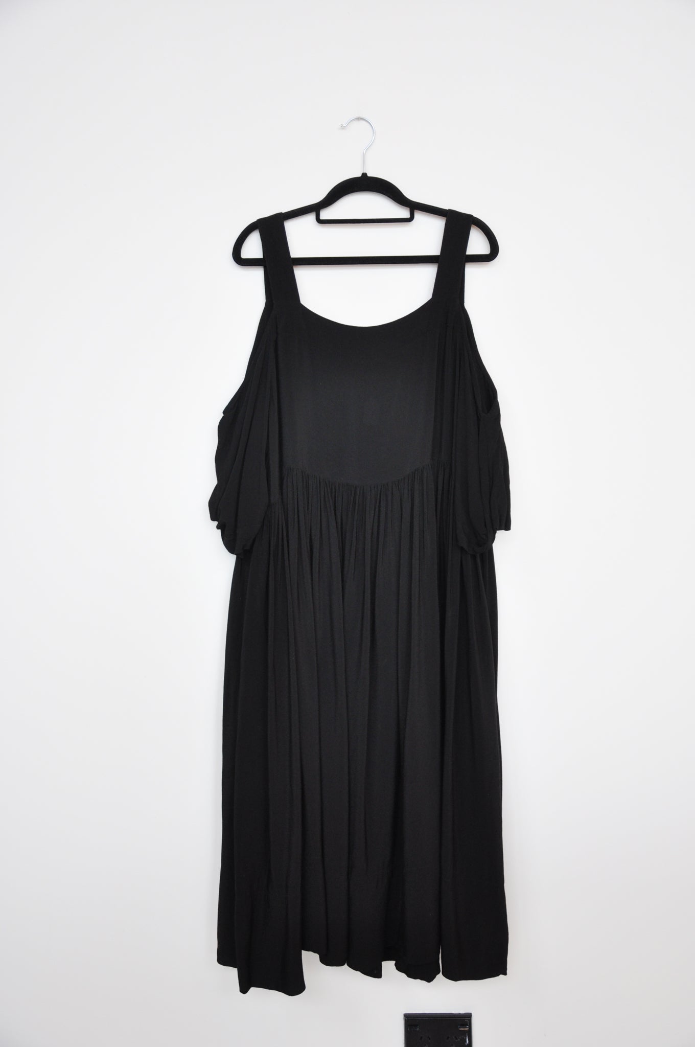 Jimmy D Cold Shoulder Dress - Black