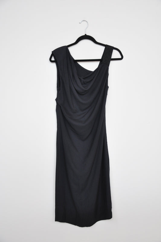 Vivienne Westwood One Shoulder Dress - Navy