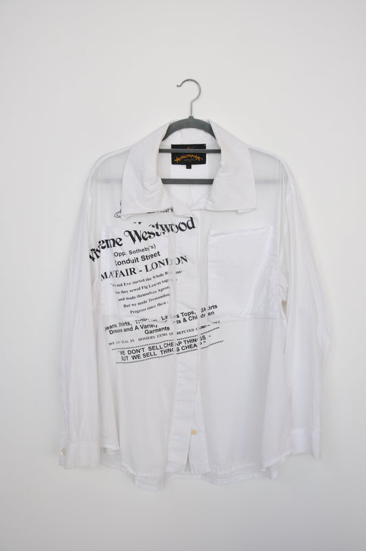 Vivienne Westwood Anglomania Shirt - while/black