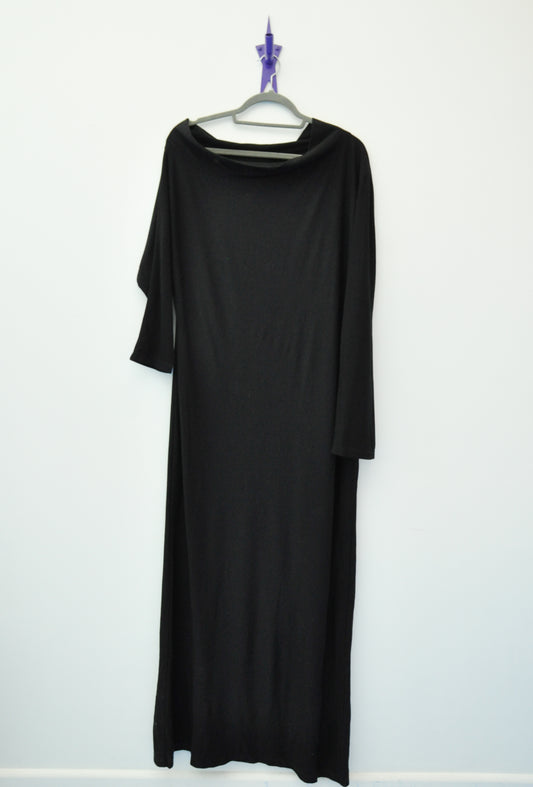 Mina Merino Dress - black