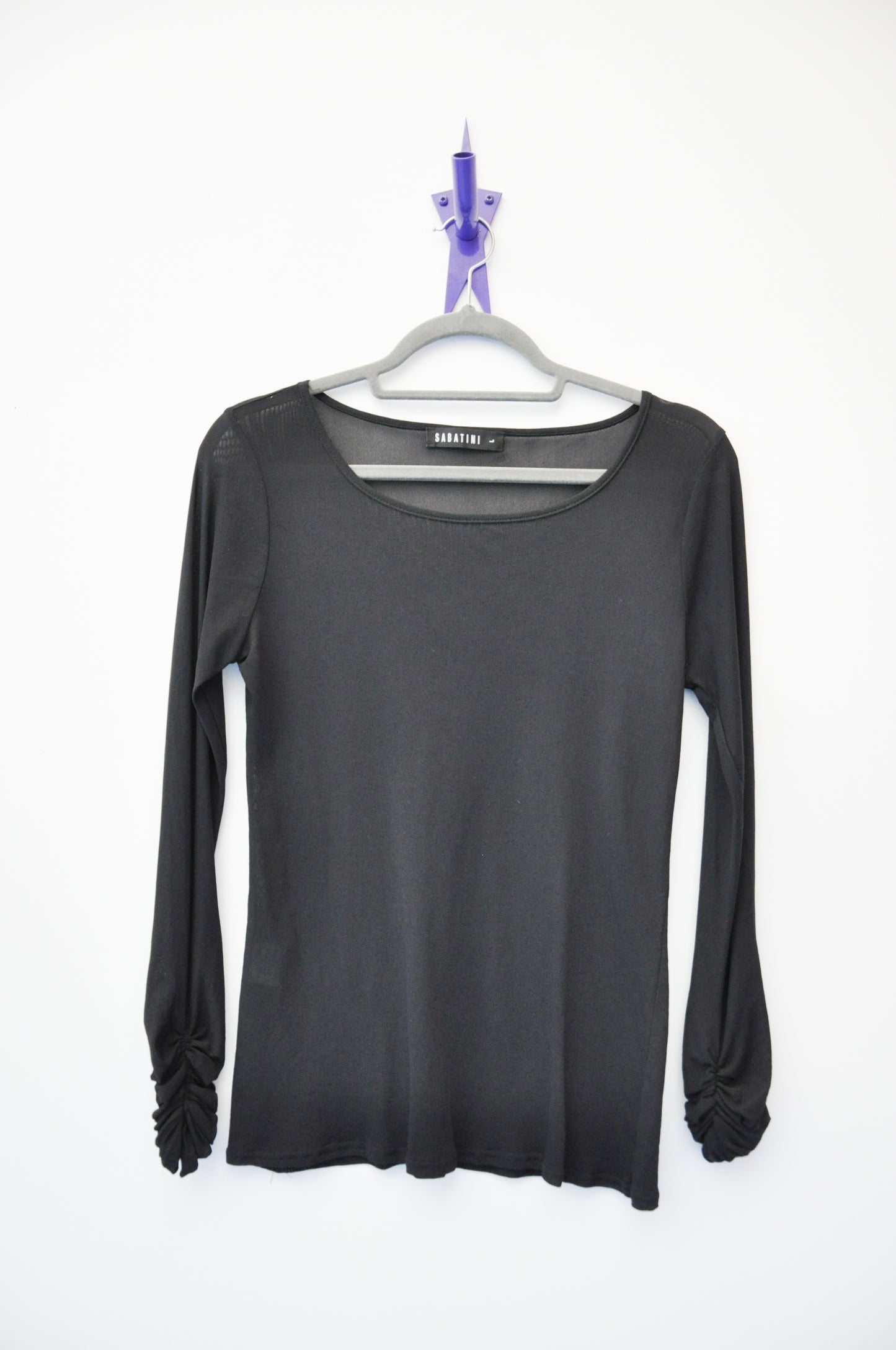 Sabatini Mesh Top - black