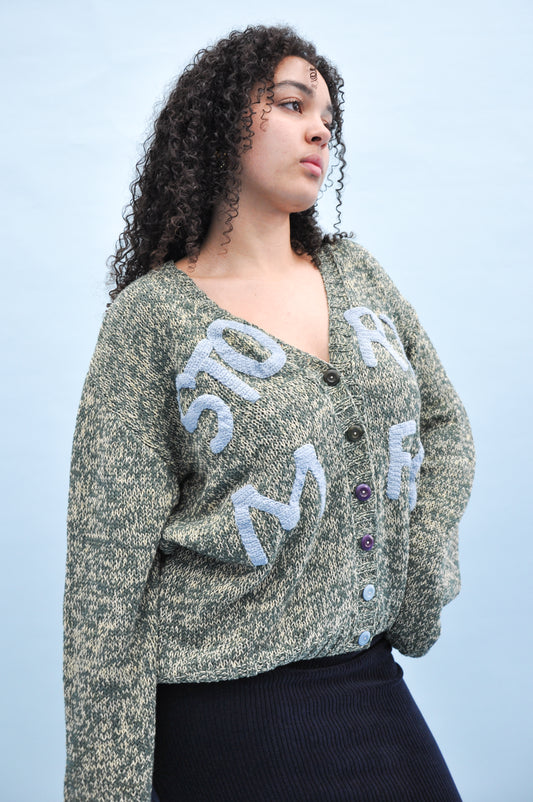 Twinsun Cardigan in Classic Twisted Green